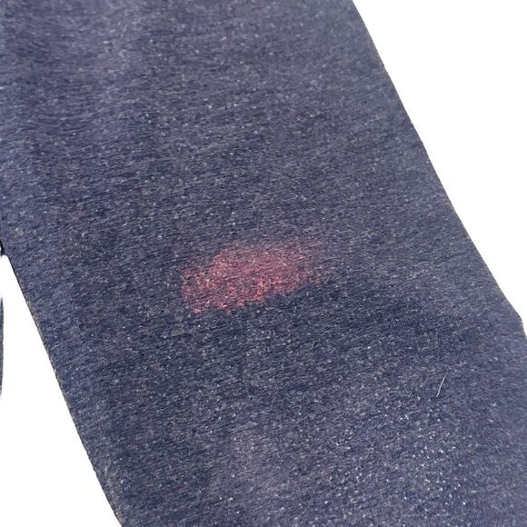 10/$25🦋 Victoria's Secret Dark Blue Ankle Pants w/ Coral/White Stripes - Medium - Picture 12 of 13